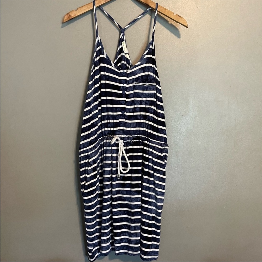 Stripe Dress With Pockets Akini